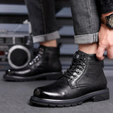 Alfred | Botas de Ranger em Couro para Homens