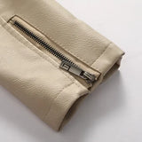 Toby – Casaco de Couro com Capuz