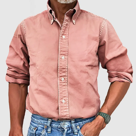 Dante – Camisa de Manga Longa Resistência a Rugas