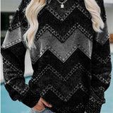 EVA – SWEATSHIRT DE CACHEMIRA GEOMÉTRICO