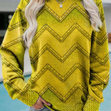 EVA – SWEATSHIRT DE CACHEMIRA GEOMÉTRICO