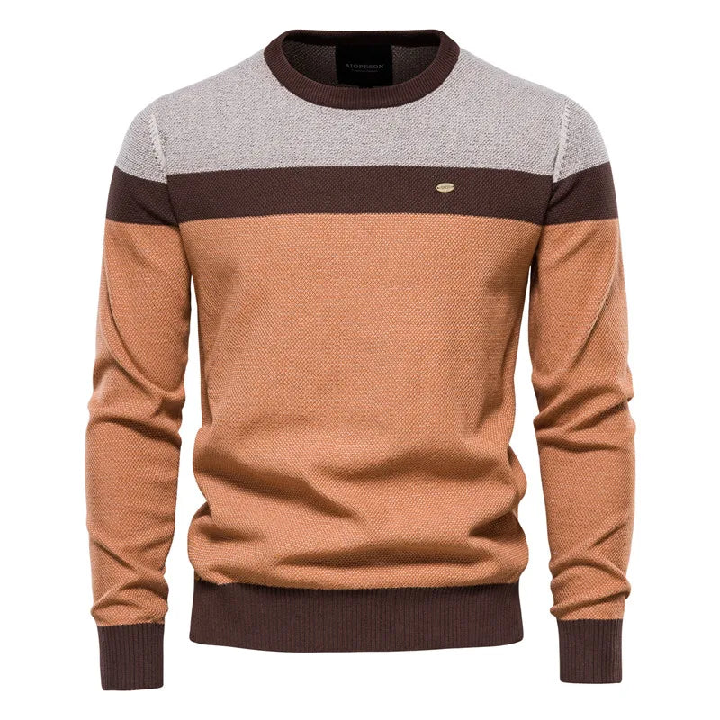Edward - Sweater de Gola Redonda para Homens