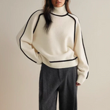 Maria™ | Pullover de Gola Alta Essencial