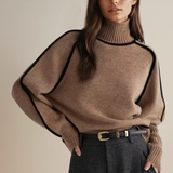 Maria™ | Pullover de Gola Alta Essencial