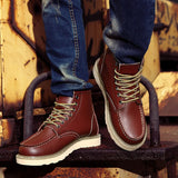 Dustin | Botas de Inverno de Couro Premium