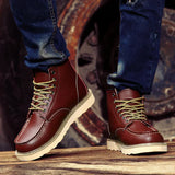 Dustin | Botas de Inverno de Couro Premium