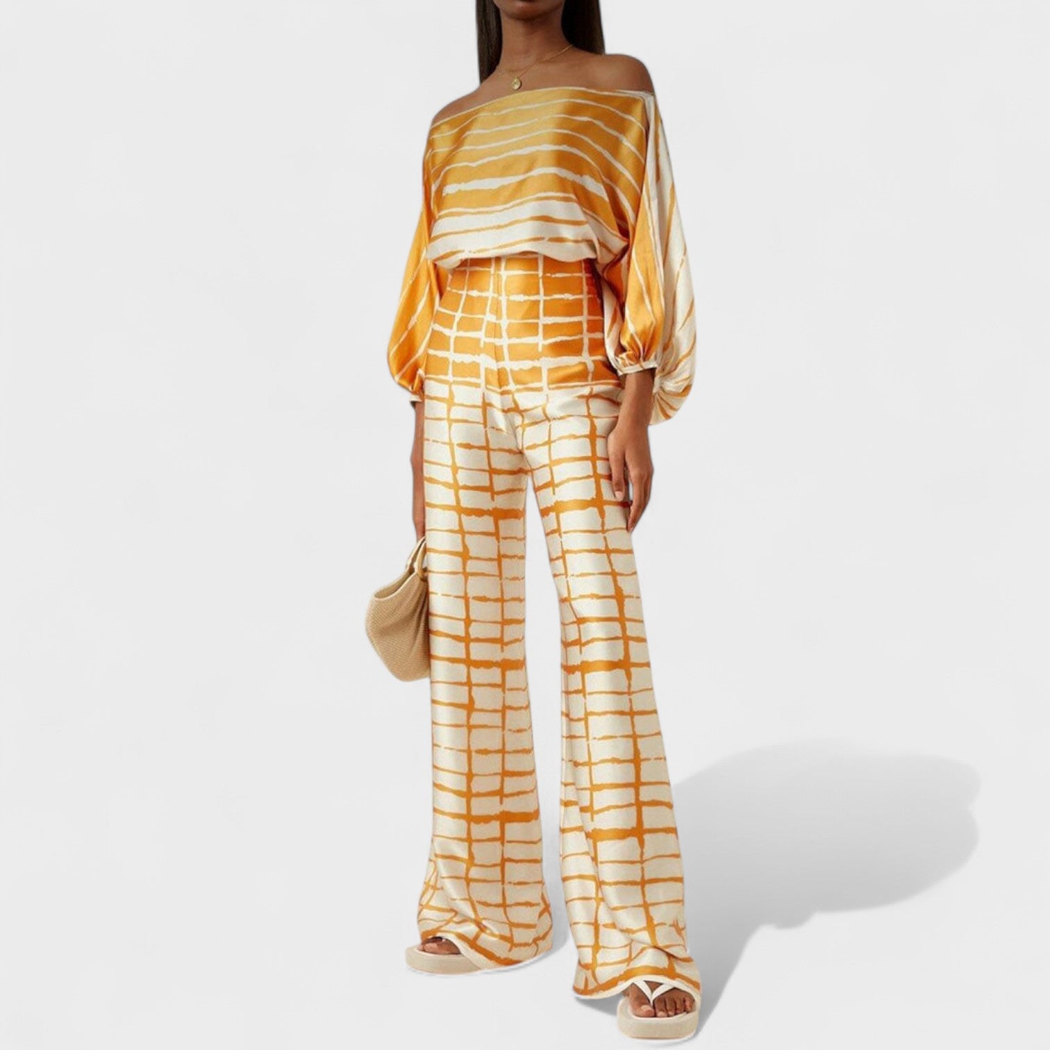 Claudia™ | Elegante conjunto de duas peças