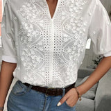 Andrea™ | Blusa Elegante com Decote em V