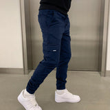 William – Calças Jogger Cargo Elegantes e Práticas