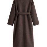 Joana | Casaco em lã com cinto