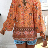 Arya - Blusa Elegante com Flores