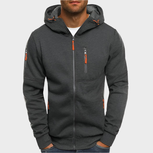 Jackson™ | Hoodie com fecho