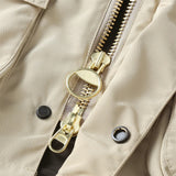 Jasper | Casaco Utilitário Clássico Masculino com Forro xadrez