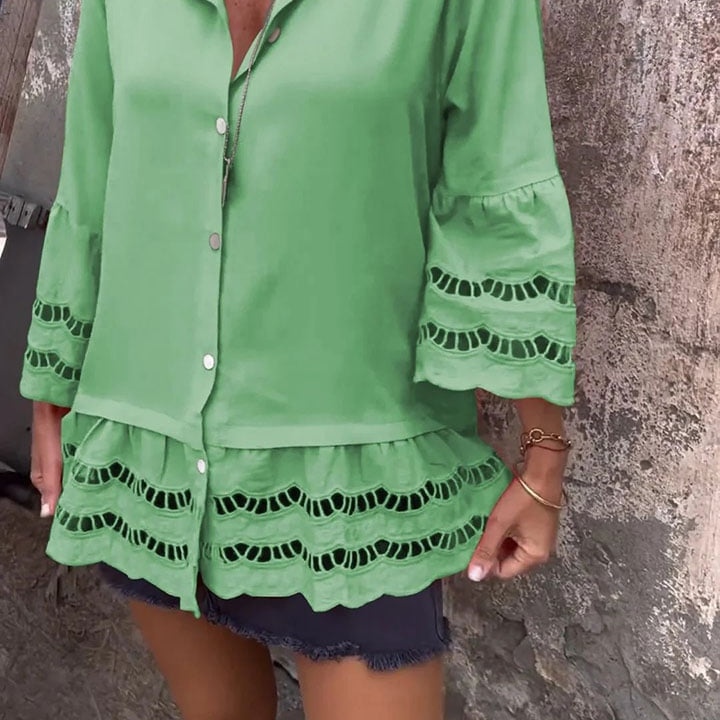 Miranda™ | Blusa Elegante em Estilo Ibiza