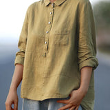 Ellinor™ - T-Shirt de Manga Longa para Mulheres