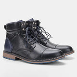Dallas | Botas Oxford de Couro Premium Artesanais