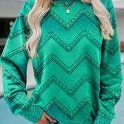 EVA – SWEATSHIRT DE CACHEMIRA GEOMÉTRICO