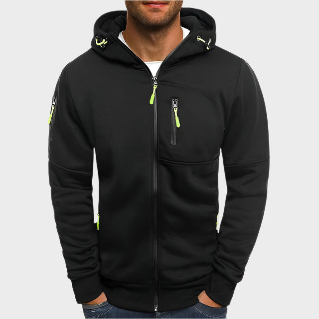 Jackson™ | Hoodie com fecho