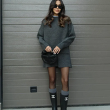 Heidi® | Conjunto adequado de 2 pulôveres e saias