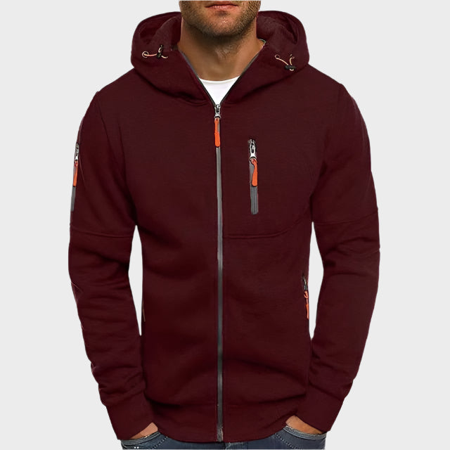Jackson™ | Hoodie com fecho