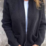 Regina - Pullover Confortável com Zíper