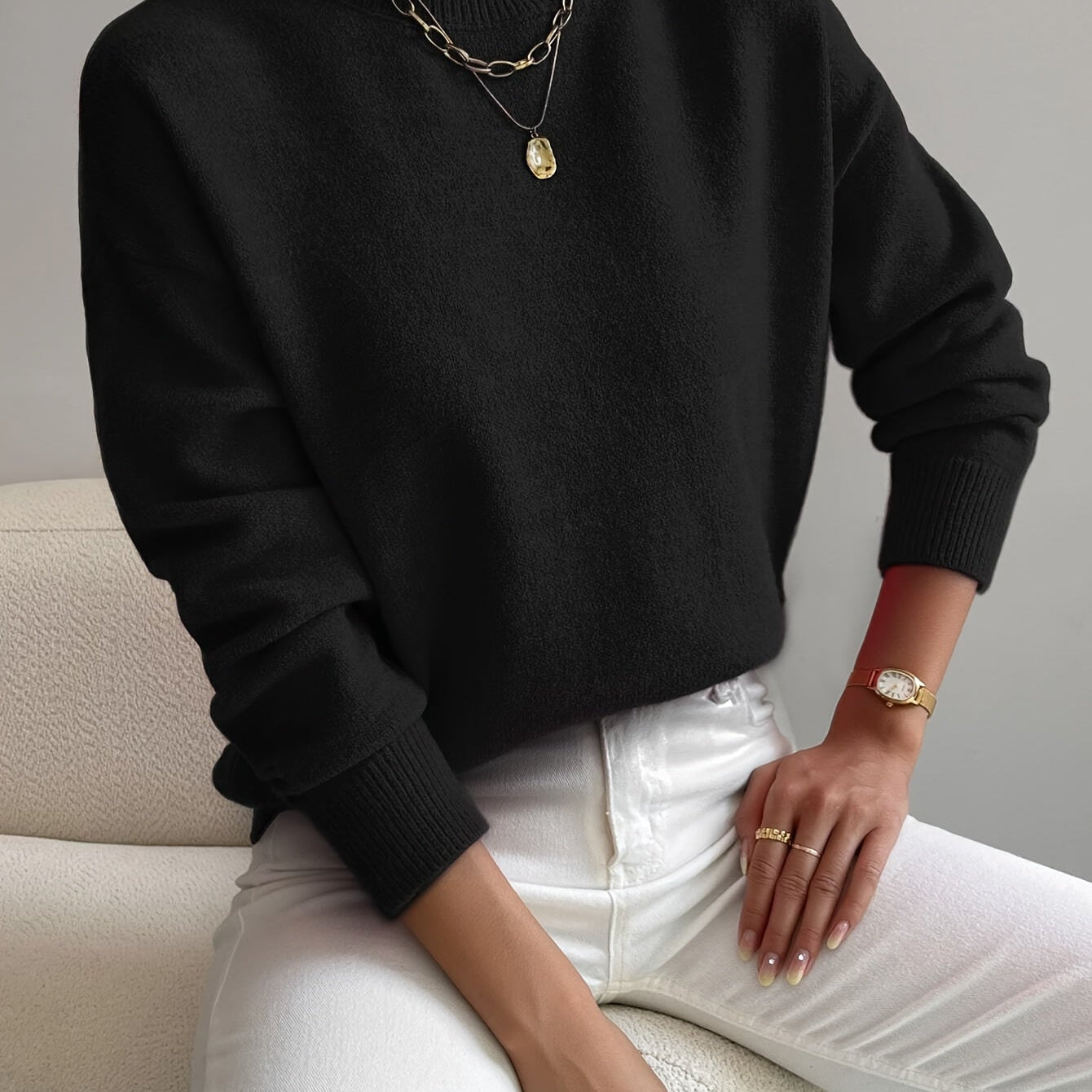 Yvonne™ | Pullover elegante e quente