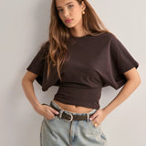 Emma | T-Shirt com Mangas Largas