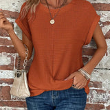 Ellis™ | Blusa Elegante com Decote Redondo