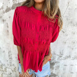 Aukje™ Blusa Chique Estilo Ibiza