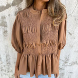 Aukje™ Blusa Chique Estilo Ibiza